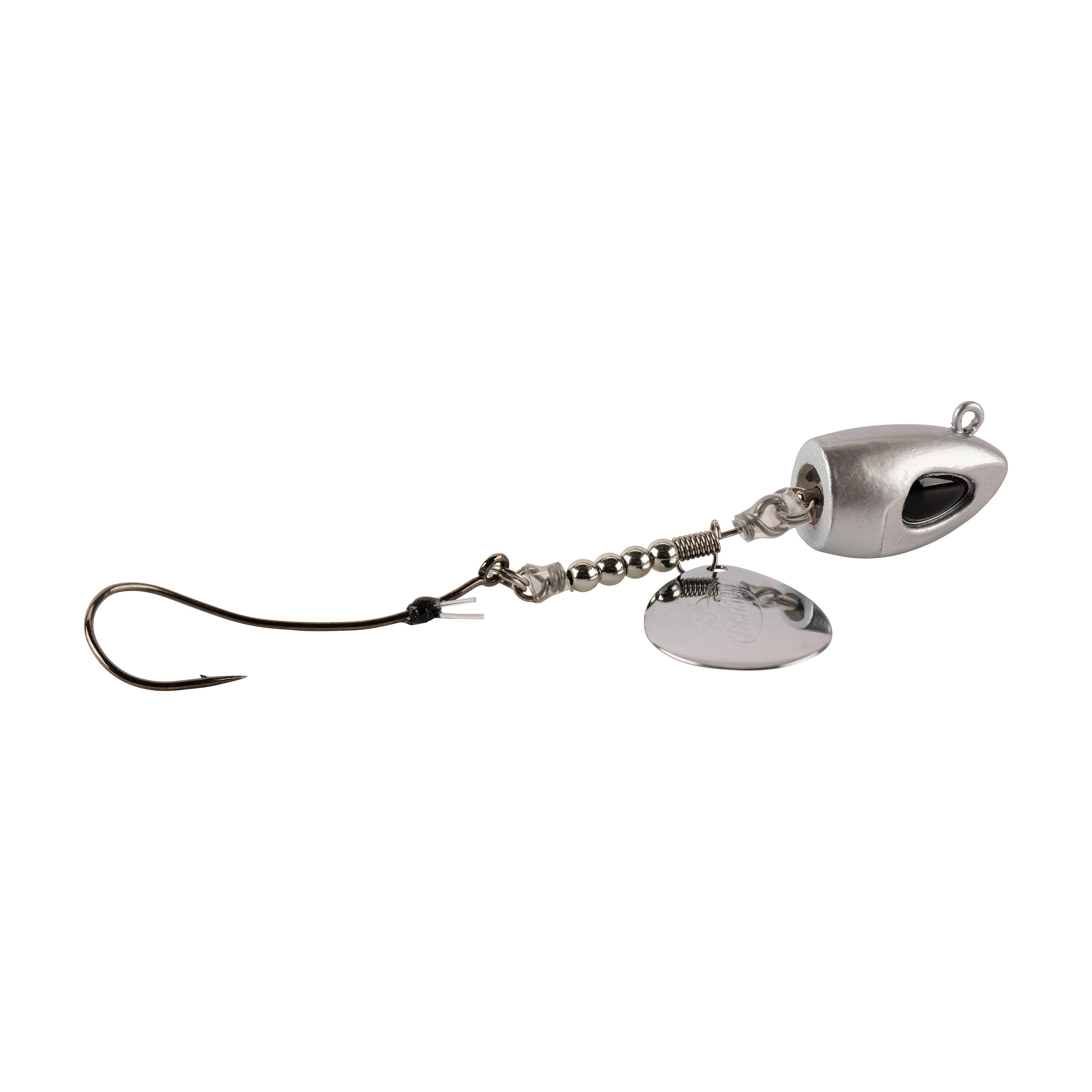 Berkley Bladed Rawler Jig, 1/0, Straight Chrome