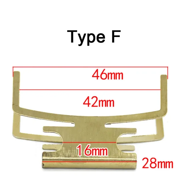 Motorcycle Scooter Brake Pads Metal Seperator Clip Split Shrapnel for Chinese Tailg 50cc Rear Brake Pads