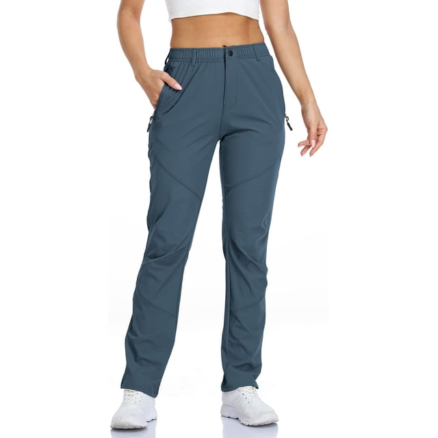 Pantalones de golf SPOSULEI Pantalones deportivos cargo para mujer impermeables