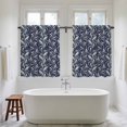 thumbnail image 4 of Vintage Floral Tier Curtains 54 Inch Length, Spring Country Botanical Flowers Simple Cafe Short Curtains for Bathroom Over Sink, Small Kitchen Curtain Light Filtering Drapes 2 Panels 27.5"Wx54"L, 4 of 8