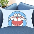 thumbnail image 3 of Doraemon Funda De Almohada Rectangular De Poliéster Estampado De Dibujos Animados De Un Solo Lado Dormitorio Sofá Hogar Decorativa (Sin Núcleo), 3 of 4