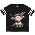 thumbnail image 3 of Inktastic Highland Cow Lover Boys or Girls Toddler T-Shirt, 3 of 5