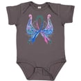thumbnail image 3 of Inktastic Thyroid Cancer Awareness with Butterfly Ribbon Words Boys or Girls Baby Bodysuit, 3 of 5