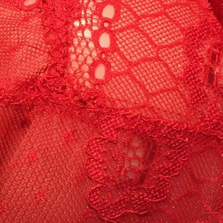 cross dresser bra Fake Breast Bra Pocket Bra Silicone Breast Forms  Crossdressers Cosplay Prop 75C(Red)