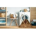 thumbnail image 2 of Ahgly Company Machine Washable Indoor Round Transitional Red Brown Area Rugs, 5' Round, 2 of 7