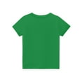 thumbnail image 3 of Inglocry Girls Shirts Short Sleeve Soft Cotton Basic T-Shirts Crew Neck Plain Tees Tops Clothes for Kids 5-14 Green 160, 3 of 8