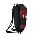 thumbnail image 2 of A Nightmare On Elm Street Logo Drawstring Backpack Sports Bag Sackpack 17" x 13", Perfect for Gym, Yoga or Practice, 2 of 5