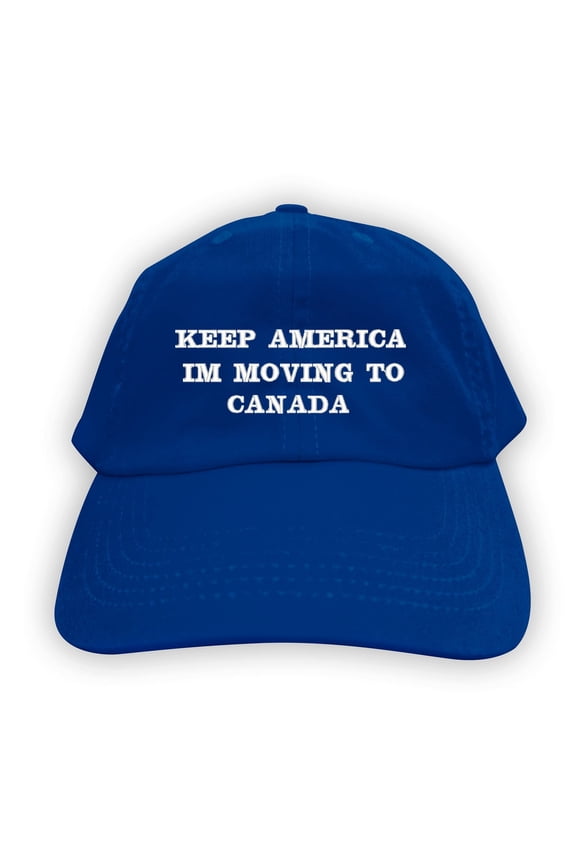 - Keep America I'm Going to Canada Dad Hat