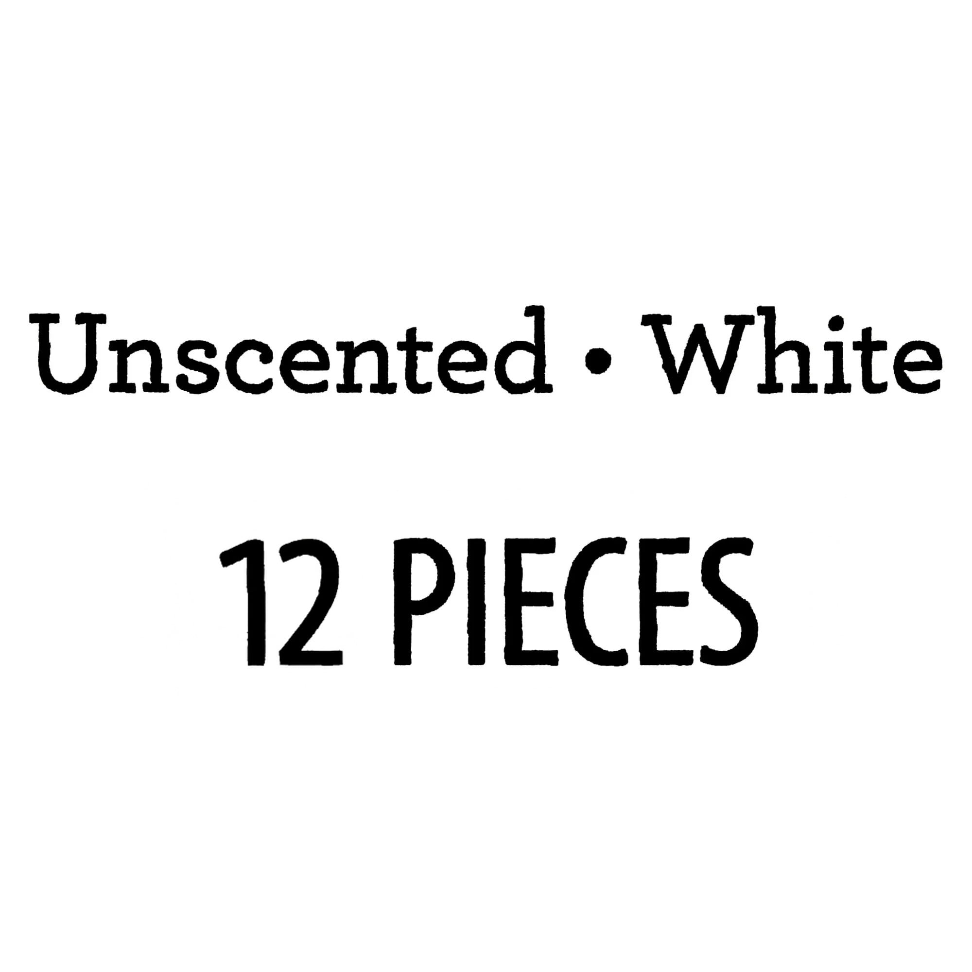 Way To Celebrate Floating Candles, Unscented, White, 12 Count