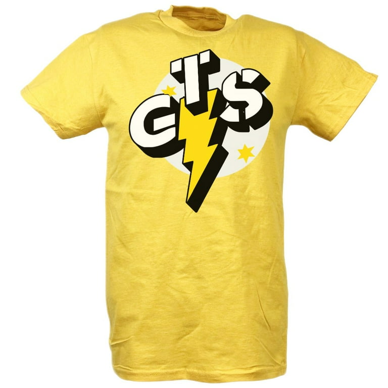 CM Punk GTS Go To Sleep Men's Yellow Short Sleeve T-shirt