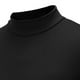 thumbnail image 5 of Camisas de Hombre Blusas de Manga Larga Con Cuello Redondo Nuevo Otoño E Invierno Camisa de Fondo Delgada de Color Sólido Con Cuello Alto Odeerbi  ODB-4, 5 of 6