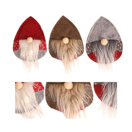 

Hi、FANCY 6pcs Christmas Cutlery Cover Set Fork Holder Ornament Tableware Pocket Xmas Table Decoration Kitchen Accessories