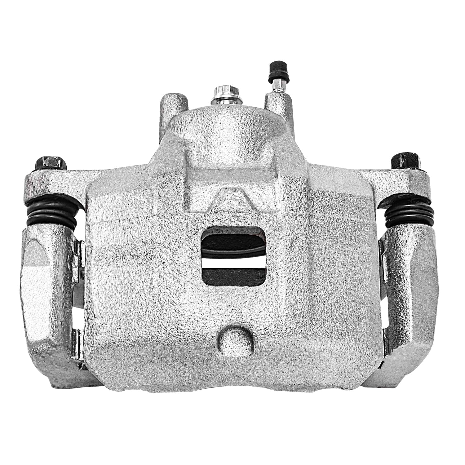 Detroit Axle - Front 2pc Brake Calipers for Chrysler 200 Cirrus Sebring Dodge Avenger Caliber Compass Jeep Patriot, 2 Disc Brake Calipers w/Brackets