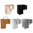 thumbnail image 6 of L Shape Felt Basket Space Saving Storage Bag with Handle Stairsteps Clothes Organizers Washable Ladder Basket, 6 of 8