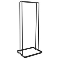 MERRYHAPY Metal Clothes Hanger Storage Organizer with Detachable Design, Space Saving Black, 1 Piece