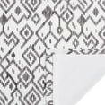 thumbnail image 4 of Nanshing Jamie Grommet Light Filtering Boho Curtain Set, Black Gold, 37" x 84", 4 of 5