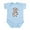 Sky Blue, variant on CafePress - Mooo Cow Infant Bodysuit - Baby Light Bodysuit, Size Newborn - 24 Months