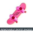 thumbnail image 2 of Hot Wheels Skate Neon Bones Tony Hawk Fingerboard and Removable Skate Shoes, 2 of 6