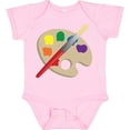 thumbnail image 3 of Inktastic Artist Palette and Brush Boys or Girls Baby Bodysuit, 3 of 5
