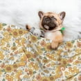 thumbnail image 3 of Pofeuu Retro 70s 60s Flower Print Puppy Blanket,Dog Blankets,Pet Blanket Cozy Cat Blankets for Indoor Cats, Fuzzy Pet Blanket for Kitten Doggy Dog Blankets-Large, 3 of 8