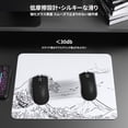 thumbnail image 4 of ATTACK SHARK CM05SE Glass Gaming Mouse Pad,16.14x12.20 in Tempered Glass Hard Mouse Pad with Nano-Textured Surface, Non-Slip PU Leather Base,9H Scratch Resistant Large Mouse Mat for FPS &PC Gaming, 4 of 9