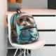 thumbnail image 5 of Easygdp Stylish Dog in Denim Outfit Mochila Casual para Portátil, Mochila para Escuela, Viajes, Negocios, 5 of 6