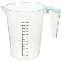 MLINS Baking Acrylic Thick Measuring Cup Sturdy Measuring Cup 19X17CM Transparent