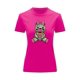 thumbnail image 1 of Playera Blusa De Osita Con Dolares Ropa De Mujer Juvenil Oso Dinero Color Fucsia Talla Grande Marca Emil SaEs, 1 of 4