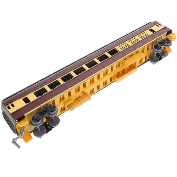 UPOUART Children Train Sets Creativity Booster Subway Train Passenger Carriages Miniature Railway 1Pack