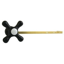 Kingston Brass KTAXD0 Victorian Universal Front or Side Mount Toilet Tank Lever in Matte Black