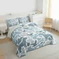 thumbnail image 3 of jejeloiu Country Farmhouse Queen Comforter Set,Wild Animal Wolf Bedding Sets,Blue Mallard Camo Bedding Comforter Set For Teens,Breathable Home Decor Reversible,3pcs, 3 of 8