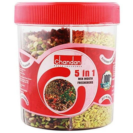 Chandan Mouth Freshener (Chandan Mukhwas) Chandan Mukhwas Tin - 5 In 1 Mouth (Best Mouth Freshener In India)
