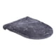 thumbnail image 4 of Funda para tapa de inodoro, alfombrilla flexible y práctica para el asiento del baño. gris oscuro, 4 of 9