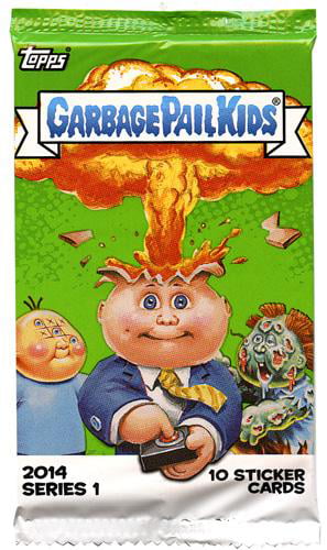 Garbage Pail Kids Series 14 Trading Sticker Pack 