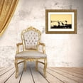 thumbnail image 3 of Hausenflock, Alan 14x11 Gold Ornate Wood Framed with Double Matting Museum Art Print Titled - Egrets in the Sunrise II, 3 of 4