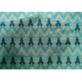 thumbnail image 4 of oneOone Coton Soie Tissu Chevron & Tourbillon Ikat Tissu Imprimé 1 Yard 42 Inch Wide, 4 of 4