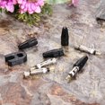 thumbnail image 3 of Núcleo De Válvula 4 tapas de vástago de válvula Presta + 4 núcleos de válvula + kit de herramientas de llave (negro) Likrtyny Accesorios para autos y motos, 3 of 7
