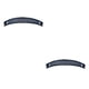 thumbnail image 2 of Qarigey Pinzas para el cabello Clip DIY Personalidad Moda diario Horquillas Accesorio Antideslizante Banana Barrettes Headwear Styling Negro Negro 2piezas Qarigey CBP379382, 2 of 6