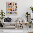 thumbnail image 2 of Stupell Industries Modern Circular Shapes Abstract Painting Gallery Wrapped Canvas Print Wall Art, 36 x 48, 2 of 7