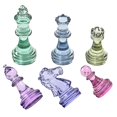 thumbnail image 4 of Juego de 6 moldes de resina de ajedrez 3D International Chess Piece Moldes de silicona para fundición de resina Moldes de silicona epoxi, 4 of 5