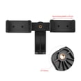 thumbnail image 4 of Poseedor Irfora Soporte para teléfono doble Adaptador de montaje en trípode Disparo vertical horizontal para teléfono Selfie Video Transmisión en vivo Chat Irfora Poseedor, 4 of 7