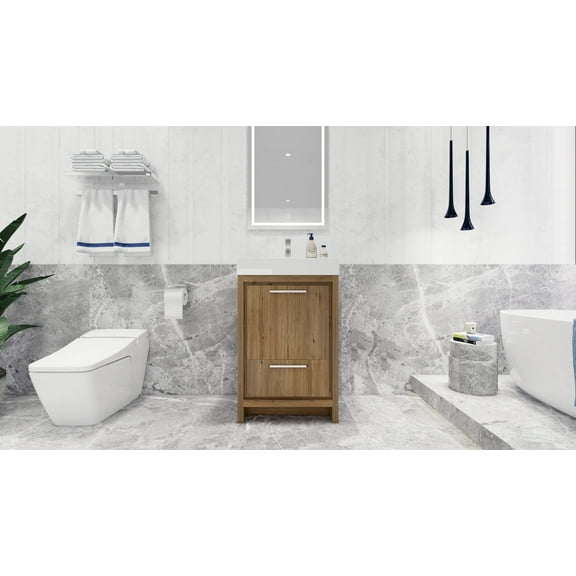 Demure Wall Mounted Vanity