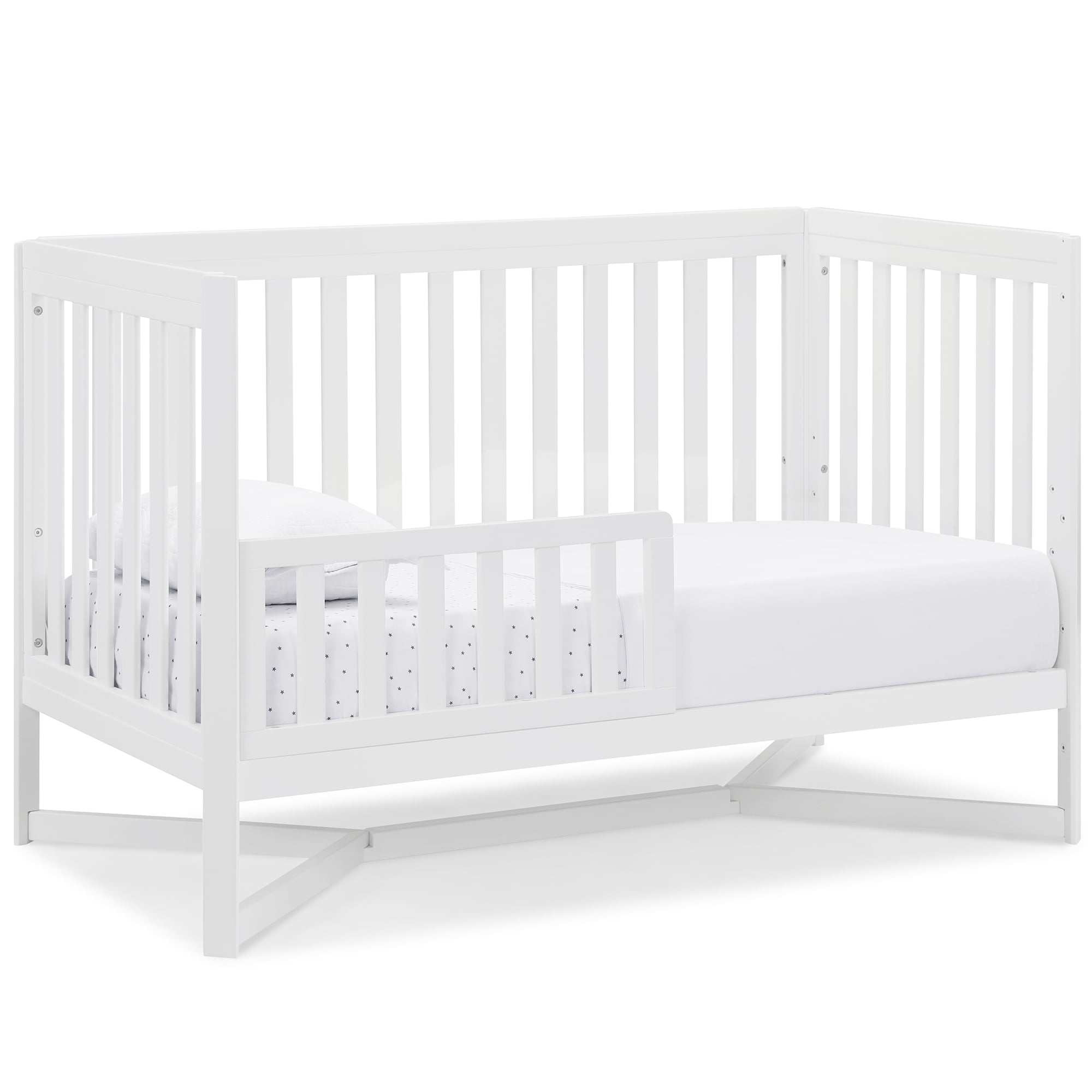 Delta Children Tribeca 4 in 1 Baby Crib Bianca White Walmart