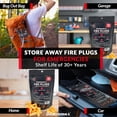 thumbnail image 5 of Fire Plugs Waterproof Fire Starter for Campfires, Emergencies, Survival, Fire Pits, Grills | 5+ Minute Burn | All Natural | Made in North America, 5 of 5