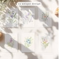 thumbnail image 3 of Blank cards, 24 Pack Greeting Cards, Watercolor Note Cards 4x6 for all Occasions, 12 Design Stationary Set, 3 of 3