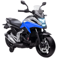 thumbnail image 1 of Qaba Honda Licensed 12V Electric Motorcycle with Headlights Music, Blue, 1 of 10