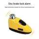 thumbnail image 2 of Bloqueo De Freno De Disco Soidarity Tipo-C Seguridad Recargable Naranja, 2 of 6