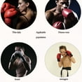 thumbnail image 6 of Sport Fitness MMA Boxing Punching Ball Speed Training Bag Leather Pear F6X2 V5V2, 6 of 9