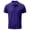Purple-A, variant on Yifymode Men's Slim Fit Button Polo Shirts Short Sleeve Soft Collared Tees Moisture Wicking Summer
