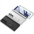 thumbnail image 5 of Compatible with Samsung Galaxy Z Fold 7 Phone Case,Magnetic Hinge Protection,Hidden Kickstand,Built-in Tempered Glass Screen Protector,Shockproof Non-Slip Thin Fit Phone Case,Gray, 5 of 10